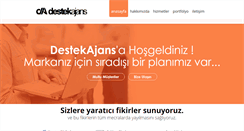 Desktop Screenshot of destekajans.com